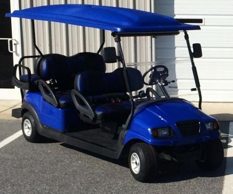 6 passenger street-legal golf cart in Outer Banks