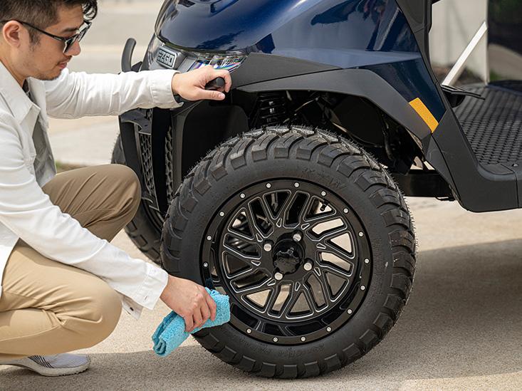 Maintenance and repair of all EZGO golf carts purchased from Outer Banks Beach Buggies.