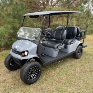 NEW 2025 E-Z-GO Express 6 ELiTE Lithium – Lifted • Ocean Gray • Fully Loaded